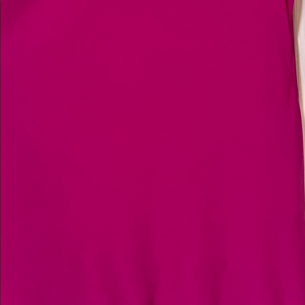 Chic Fuchsia Women's Tunic with Bow Details - Picture 4 of 5